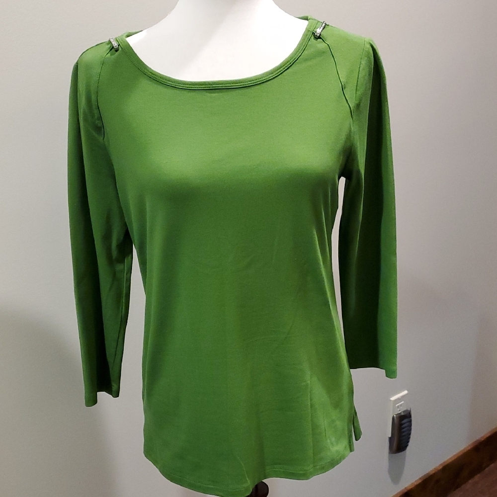 Michael Kors Green Women's Top